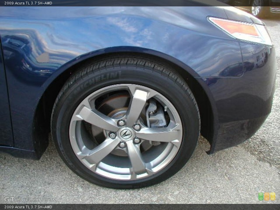 2009 Acura TL 3.7 SH-AWD Wheel and Tire Photo #55892968