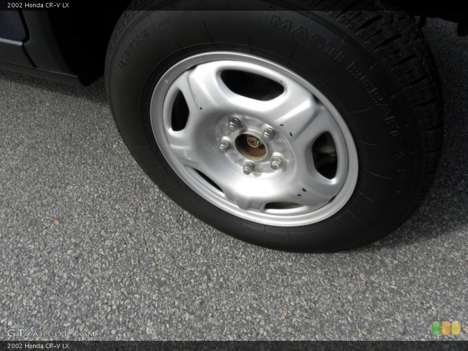 2002 Honda CR-V LX Wheel and Tire Photo #55893673