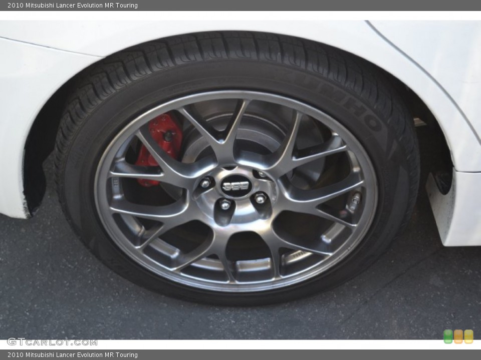 2010 Mitsubishi Lancer Evolution MR Touring Wheel and Tire Photo #55894321