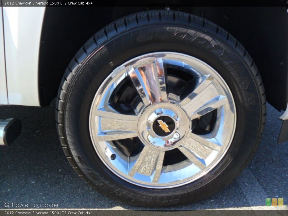 2012 Chevrolet Silverado 1500 LTZ Crew Cab 4x4 Wheel and Tire Photo #55894477