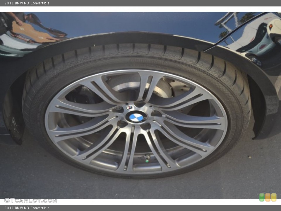 2011 BMW M3 Convertible Wheel and Tire Photo #55895518