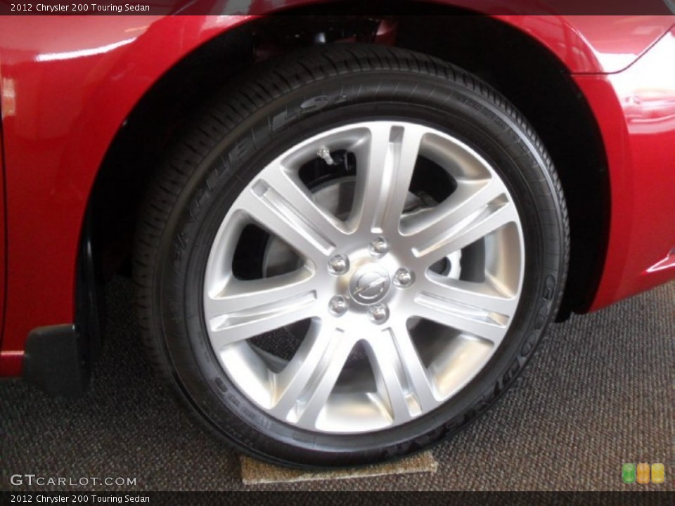 2012 Chrysler 200 Touring Sedan Wheel and Tire Photo #55897828