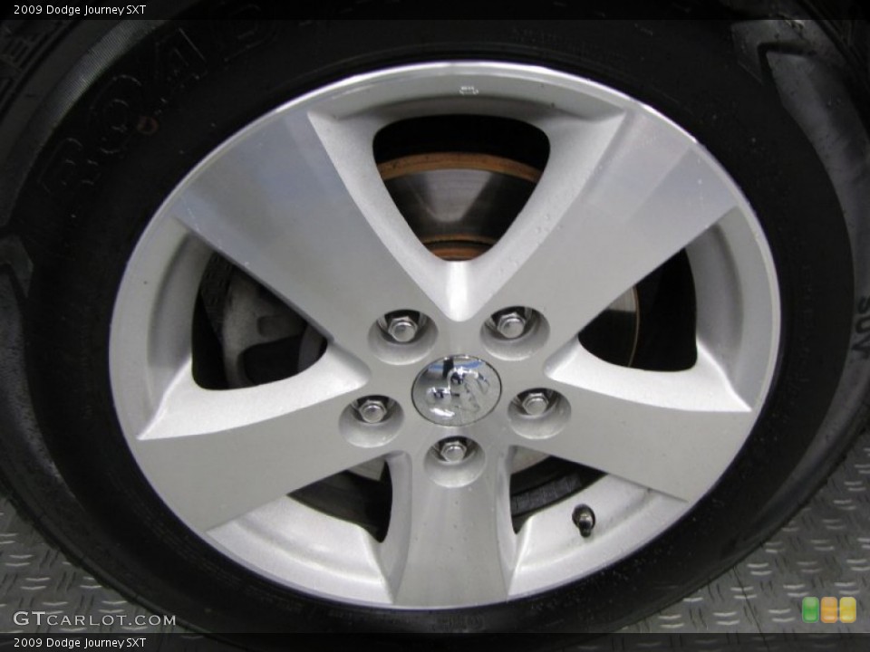 2009 Dodge Journey SXT Wheel and Tire Photo #55903426