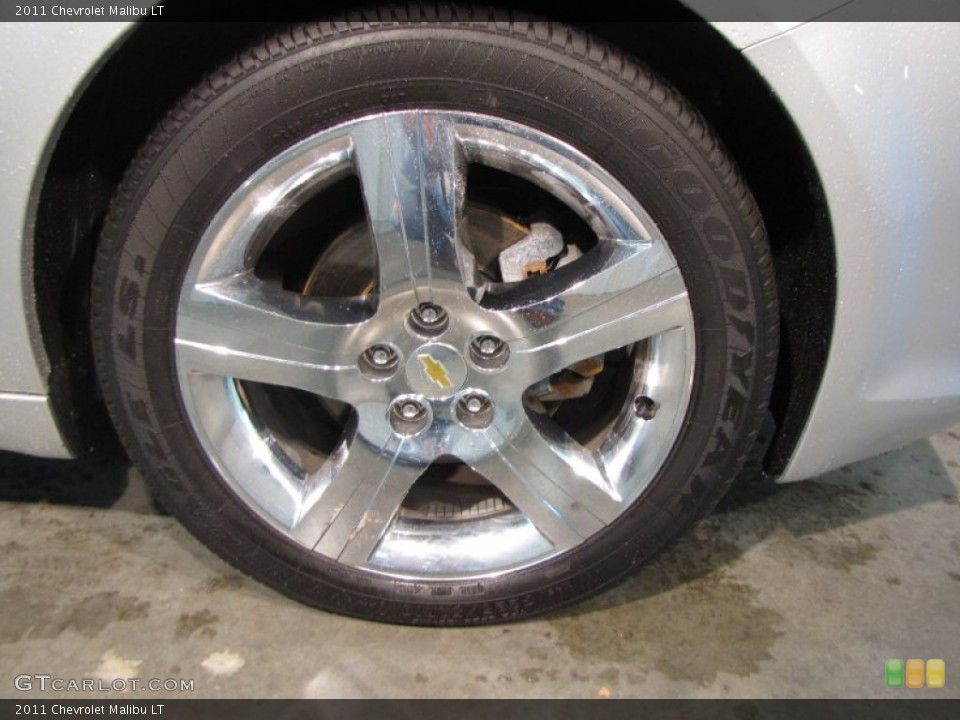 2011 Chevrolet Malibu LT Wheel and Tire Photo #55903783