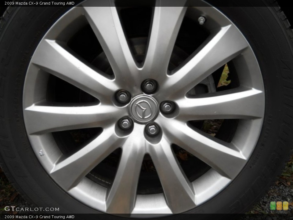2009 Mazda CX-9 Grand Touring AWD Wheel and Tire Photo #55904917