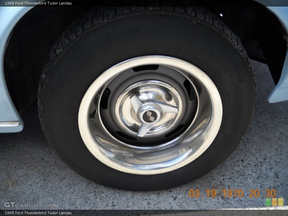 1968 Ford Thunderbird Tudor Landau Wheel and Tire Photo #55905250