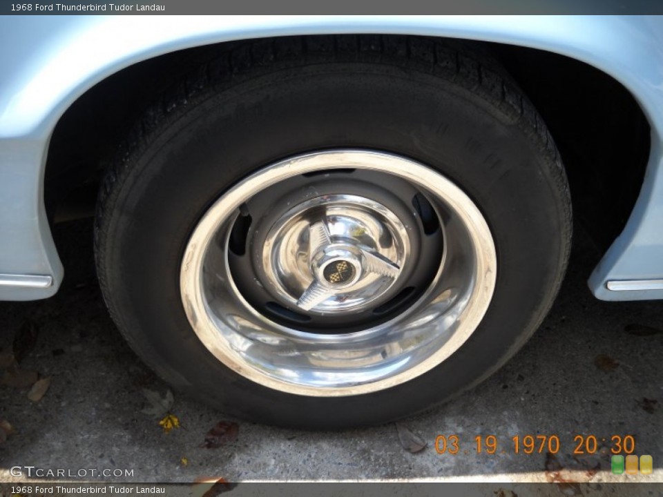 1968 Ford Thunderbird Tudor Landau Wheel and Tire Photo #55905253