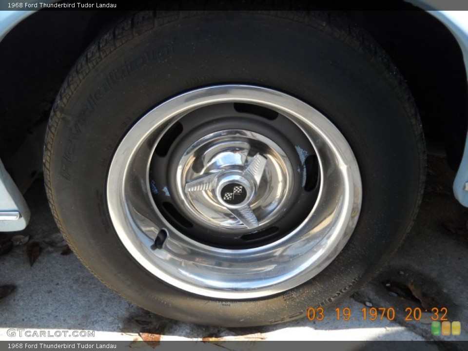 1968 Ford Thunderbird Tudor Landau Wheel and Tire Photo #55905256
