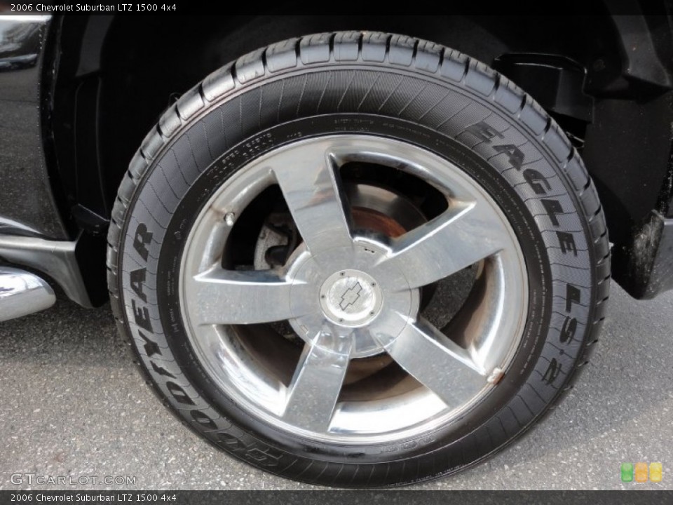 2006 Chevrolet Suburban LTZ 1500 4x4 Wheel and Tire Photo #55909569