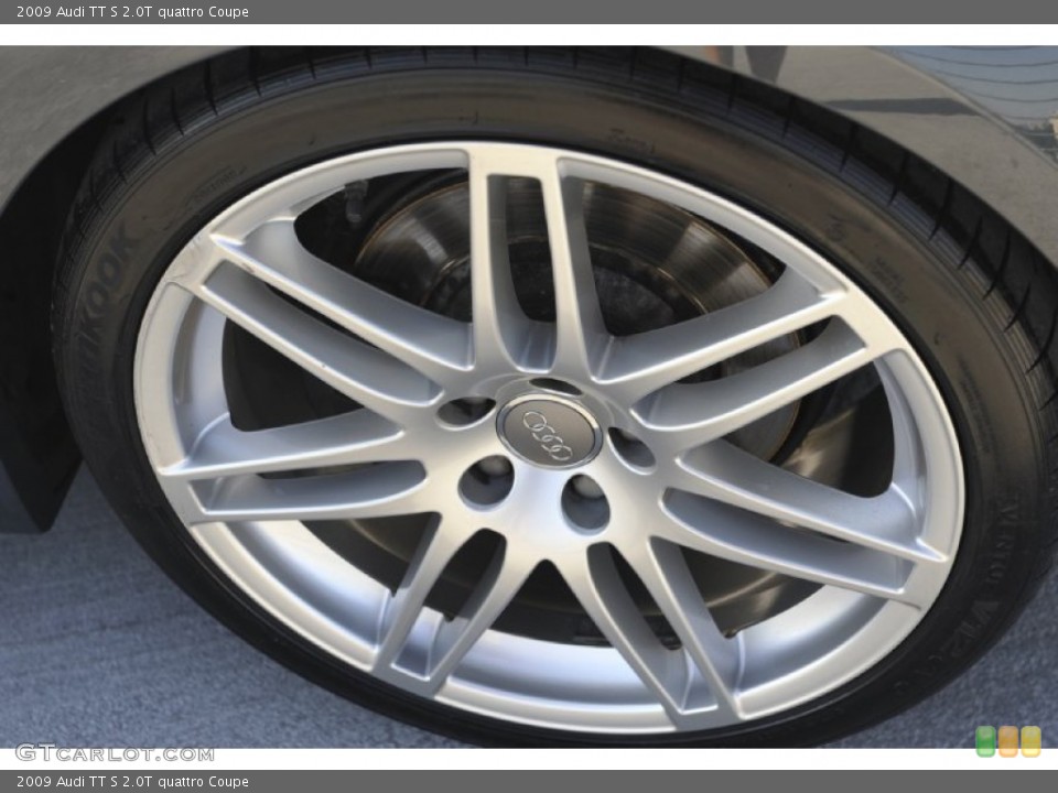 2009 Audi TT S 2.0T quattro Coupe Wheel and Tire Photo #55909587