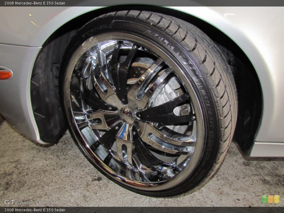 2008 Mercedes-Benz E Custom Wheel and Tire Photo #55912071