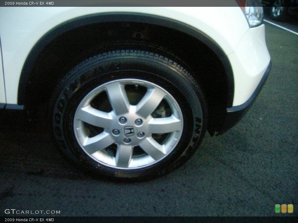 2009 Honda CR-V EX 4WD Wheel and Tire Photo #55913331