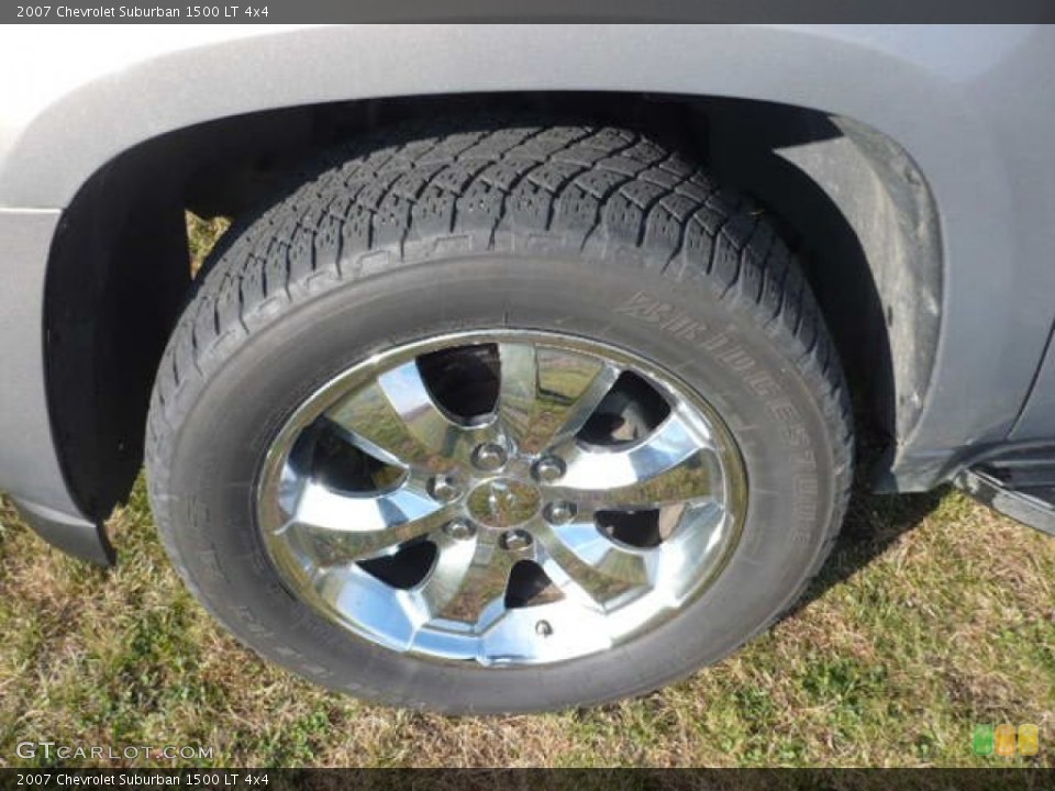 2007 Chevrolet Suburban 1500 LT 4x4 Wheel and Tire Photo #55914591