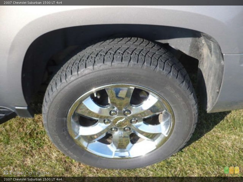 2007 Chevrolet Suburban 1500 LT 4x4 Wheel and Tire Photo #55914600