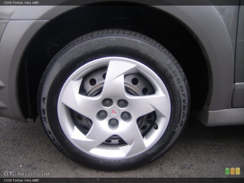 2006 Pontiac Vibe AWD Wheel and Tire Photo #55915380