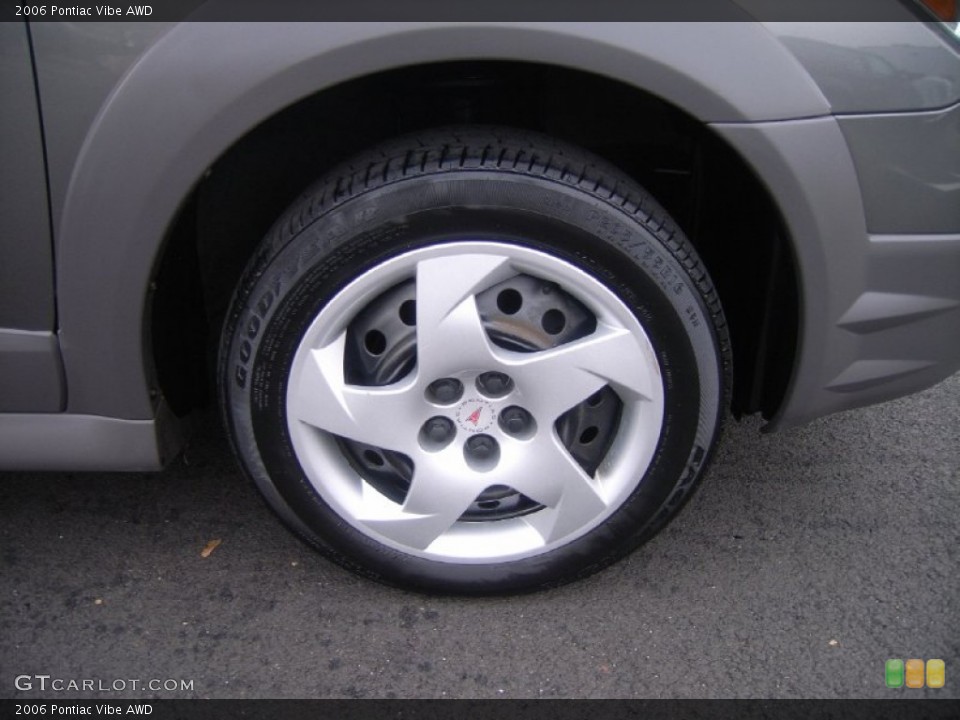 2006 Pontiac Vibe AWD Wheel and Tire Photo #55915407