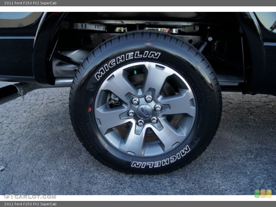 2011 Ford F150 FX2 SuperCab Wheel and Tire Photo #55916004