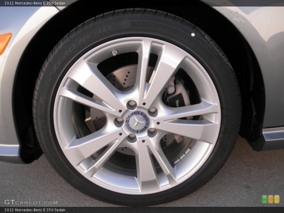 2012 Mercedes-Benz E 350 Sedan Wheel and Tire Photo #55917888