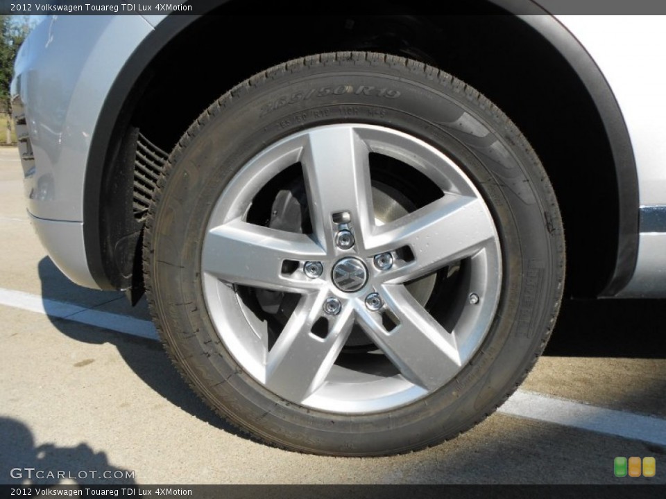 2012 Volkswagen Touareg TDI Lux 4XMotion Wheel and Tire Photo #55921059