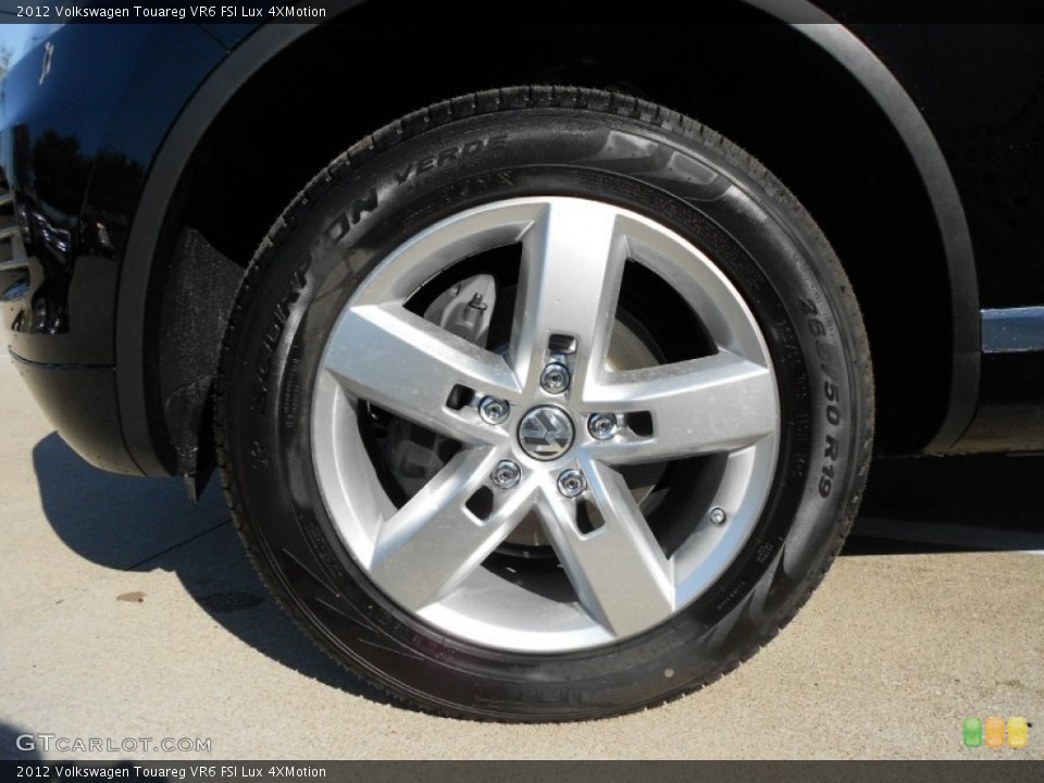 2012 Volkswagen Touareg VR6 FSI Lux 4XMotion Wheel and Tire Photo #55921290