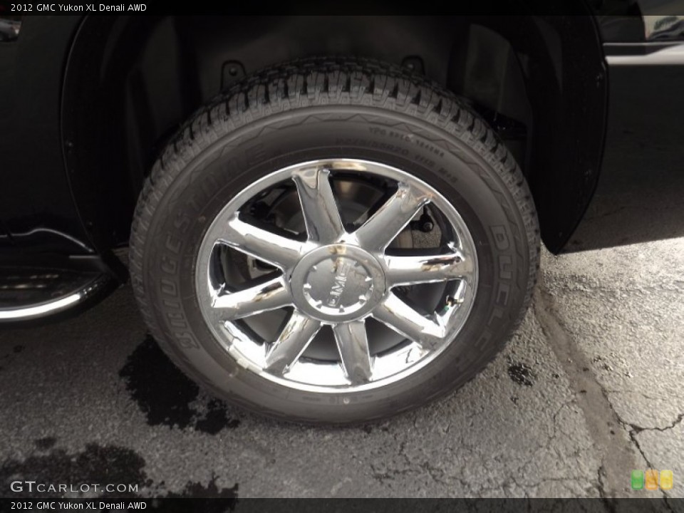 2012 GMC Yukon XL Denali AWD Wheel and Tire Photo #55925877