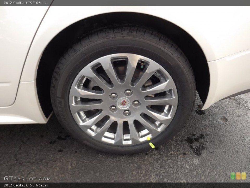 2012 Cadillac CTS 3.6 Sedan Wheel and Tire Photo #55927434