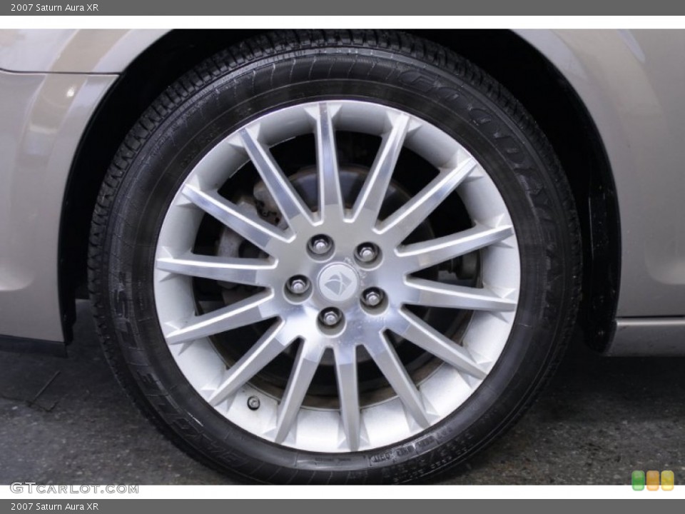 2007 Saturn Aura XR Wheel and Tire Photo #55934106