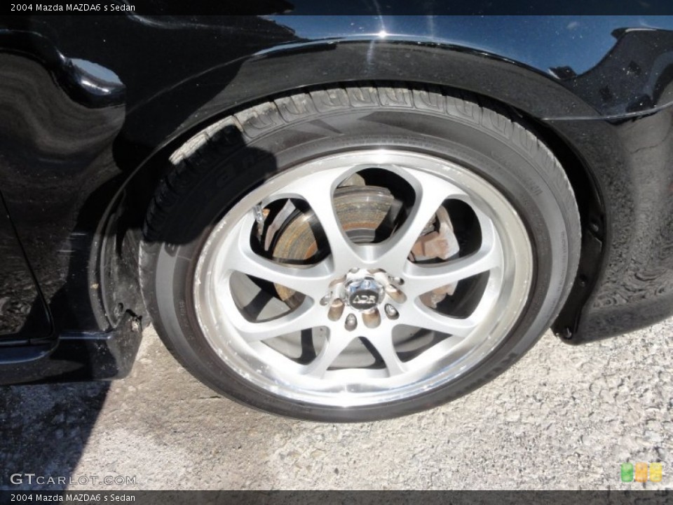 2004 Mazda MAZDA6 Custom Wheel and Tire Photo #55937793
