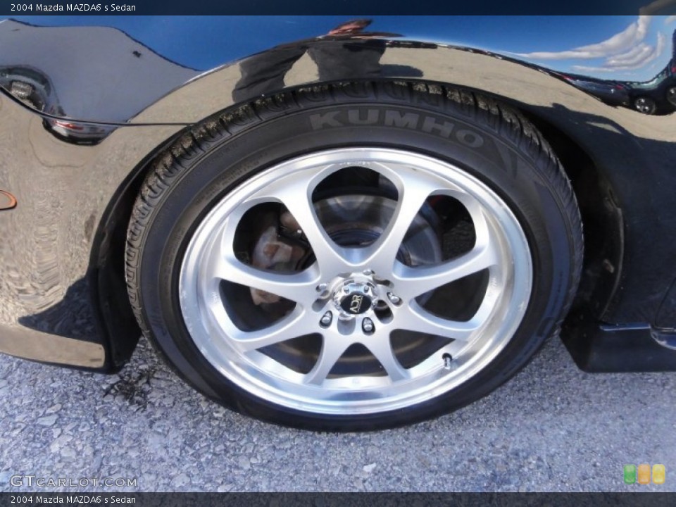 2004 Mazda MAZDA6 Custom Wheel and Tire Photo #55937847