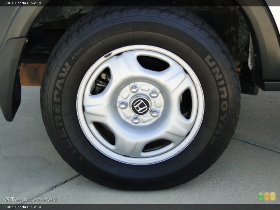 2004 Honda CR-V LX Wheel and Tire Photo #55937880