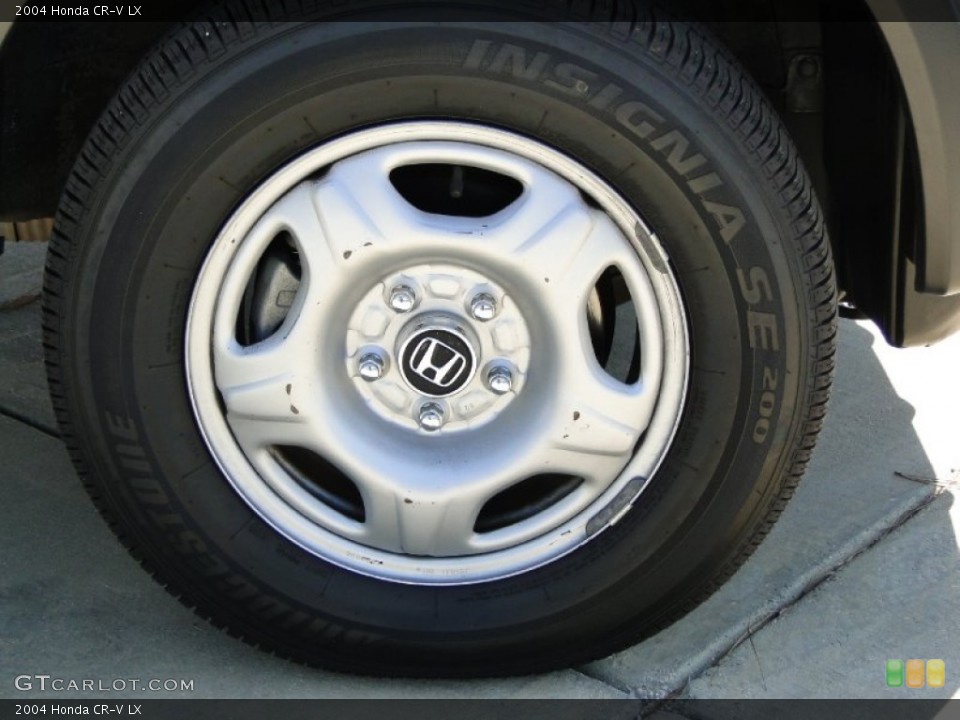 2004 Honda CR-V LX Wheel and Tire Photo #55937898