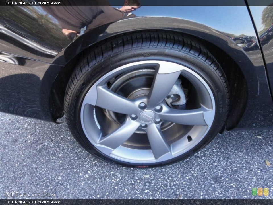 2011 Audi A4 2.0T quattro Avant Wheel and Tire Photo #55938576