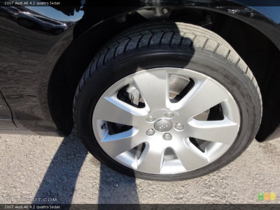 2007 Audi A6 4.2 quattro Sedan Wheel and Tire Photo #55939687