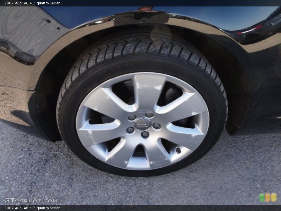 2007 Audi A6 4.2 quattro Sedan Wheel and Tire Photo #55939720