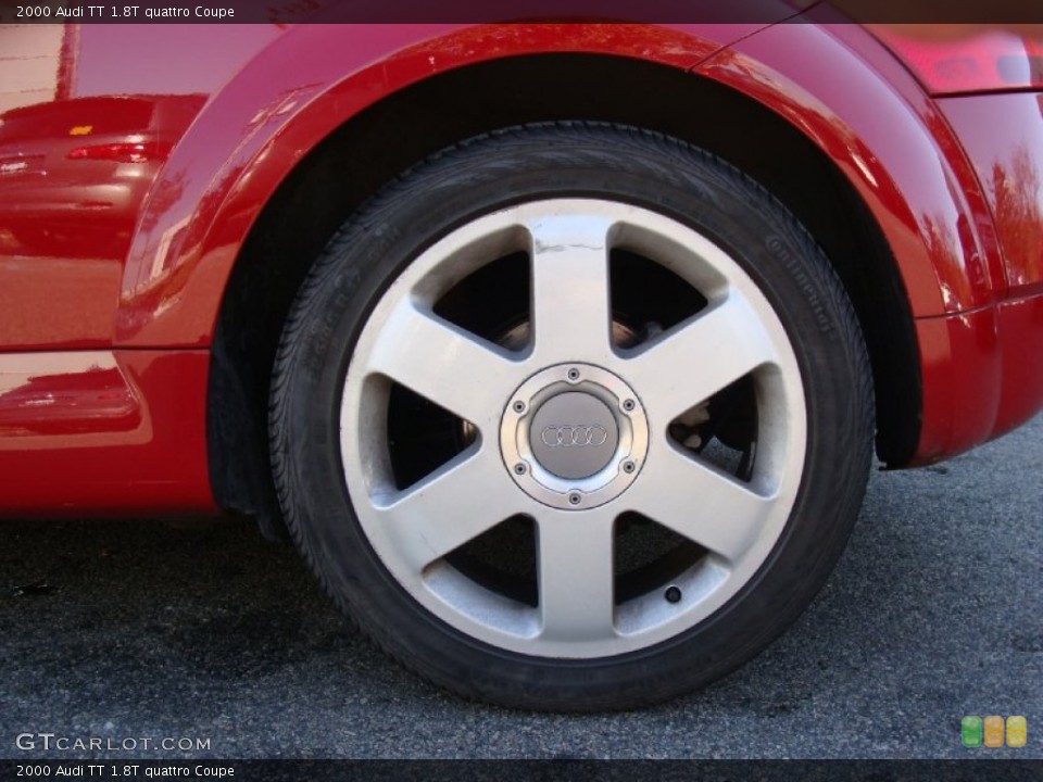 2000 Audi TT 1.8T quattro Coupe Wheel and Tire Photo #55940260