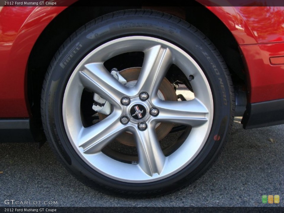 2012 Ford Mustang GT Coupe Wheel and Tire Photo #55940404
