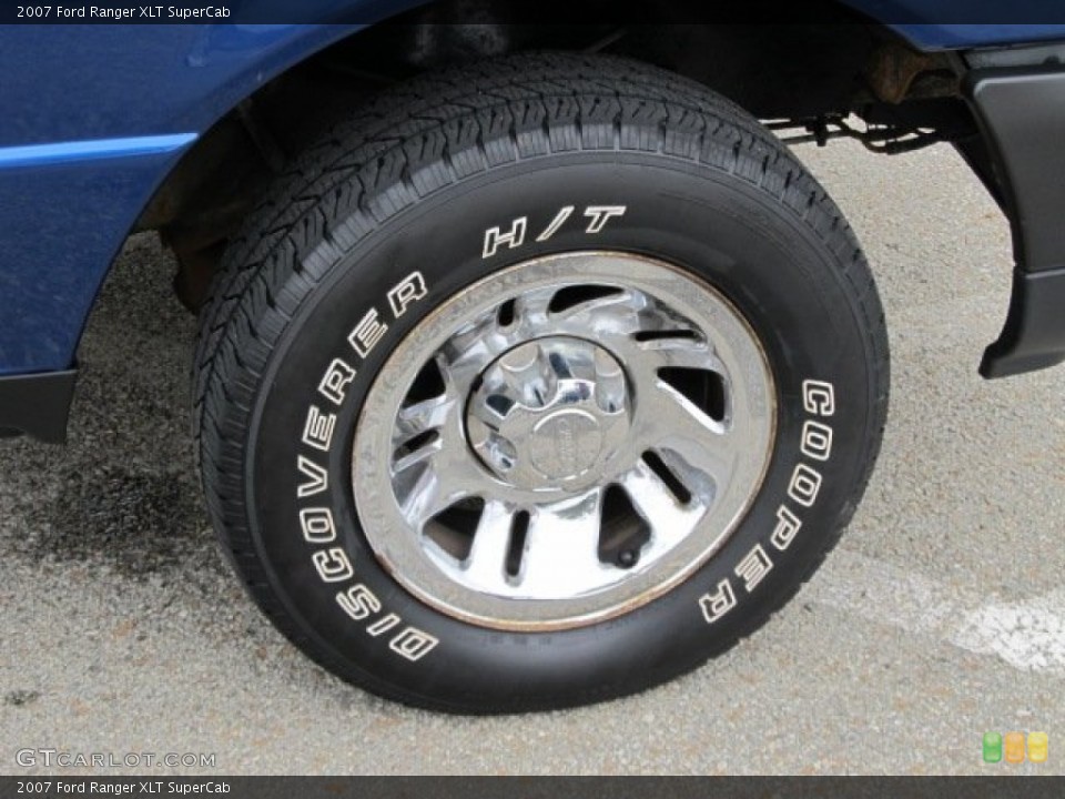 2007 Ford Ranger XLT SuperCab Wheel and Tire Photo #55941184