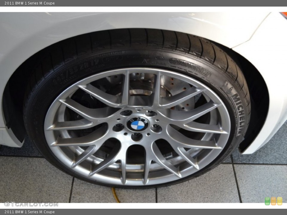 2011 BMW 1 Series M Coupe Wheel and Tire Photo #55946695