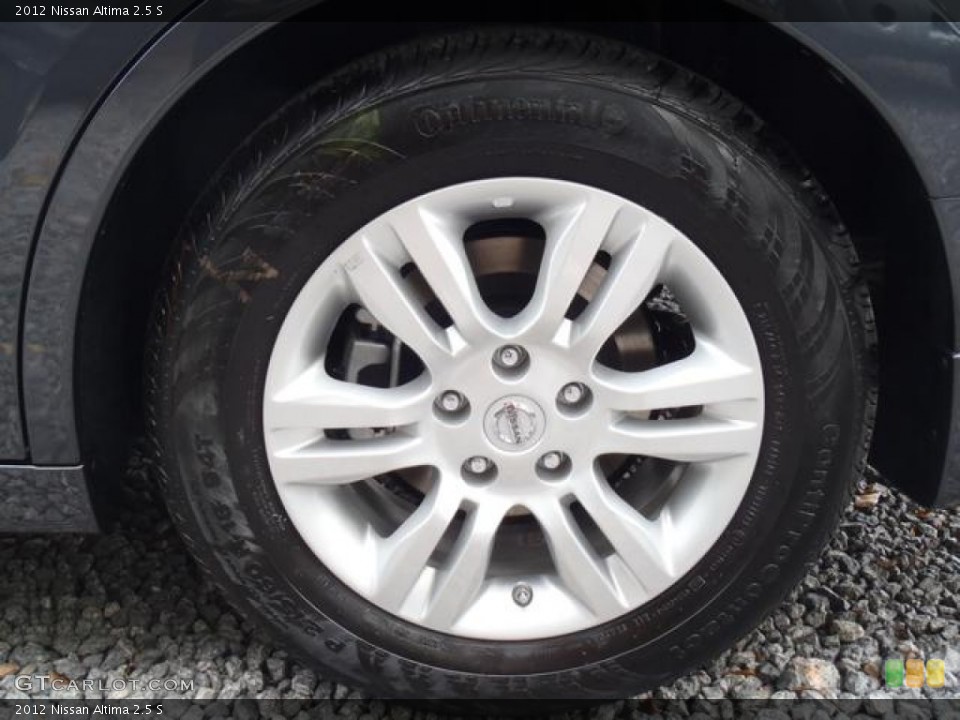 2012 Nissan Altima 2.5 S Wheel and Tire Photo #55949170