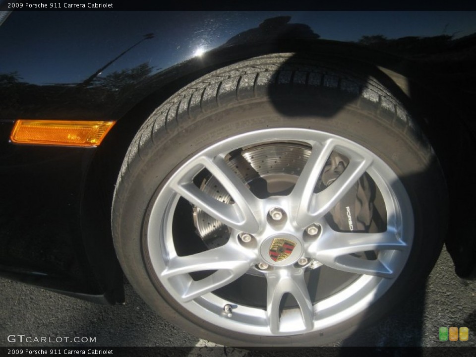 2009 Porsche 911 Carrera Cabriolet Wheel and Tire Photo #55950451