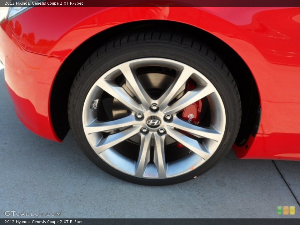 2012 Hyundai Genesis Coupe 2.0T R-Spec Wheel and Tire Photo #55951783