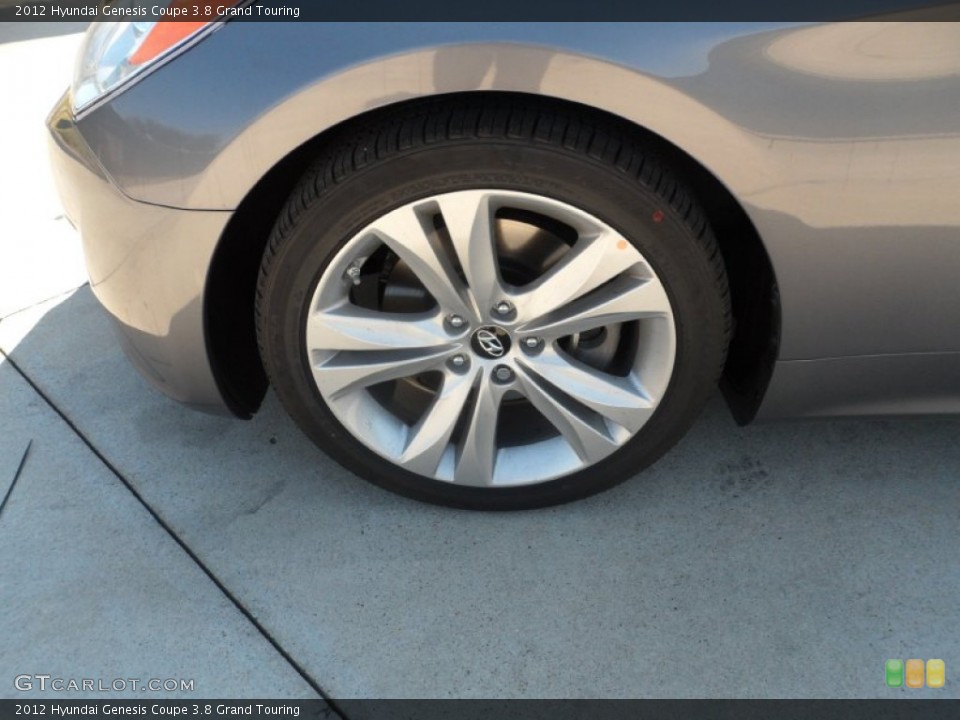 2012 Hyundai Genesis Coupe 3.8 Grand Touring Wheel and Tire Photo #55951972
