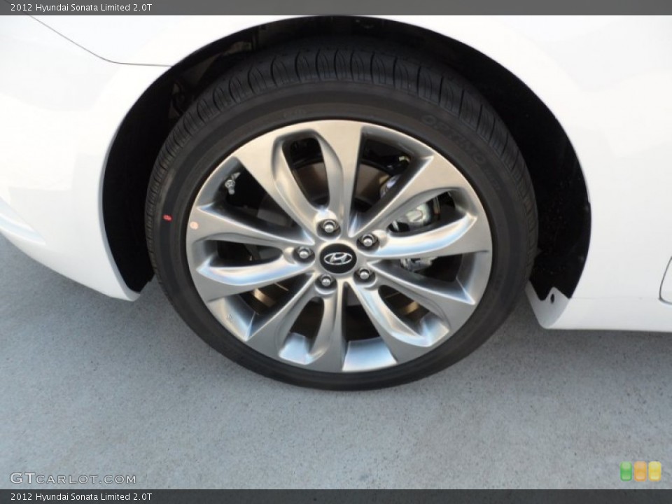 2012 Hyundai Sonata Limited 2.0T Wheel and Tire Photo #55952932