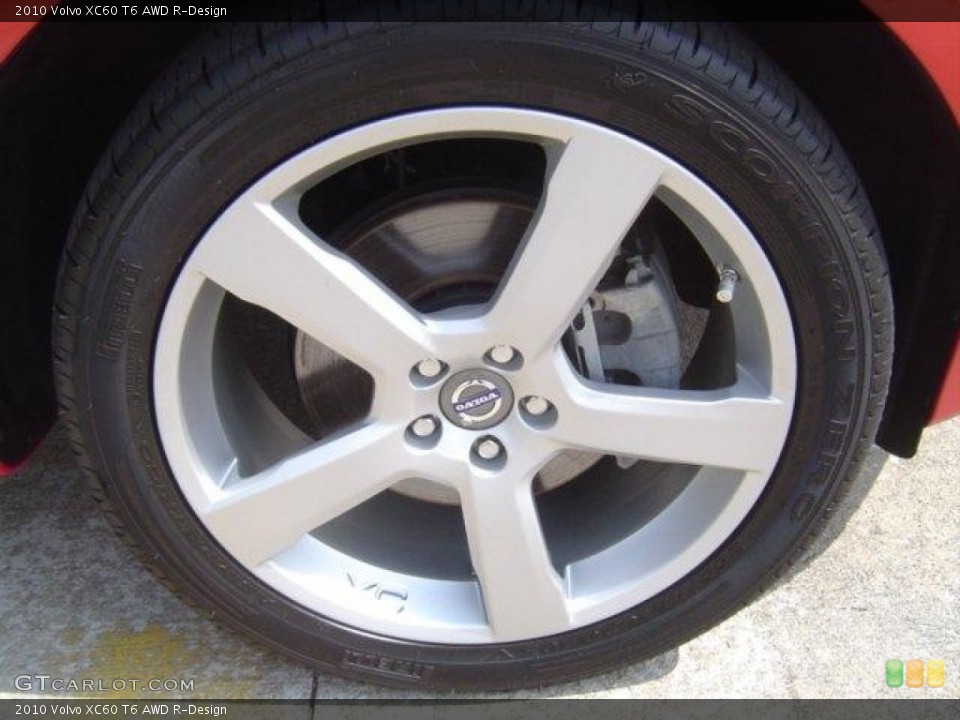 2010 Volvo XC60 T6 AWD R-Design Wheel and Tire Photo #55957437
