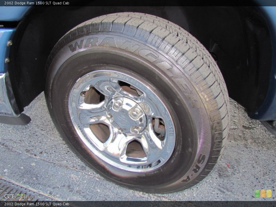2002 Dodge Ram 1500 SLT Quad Cab Wheel and Tire Photo #55957485