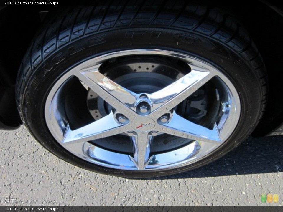 2011 Chevrolet Corvette Coupe Wheel and Tire Photo #55959738