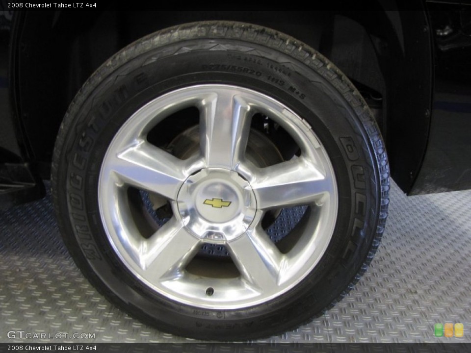 2008 Chevrolet Tahoe LTZ 4x4 Wheel and Tire Photo #55960623