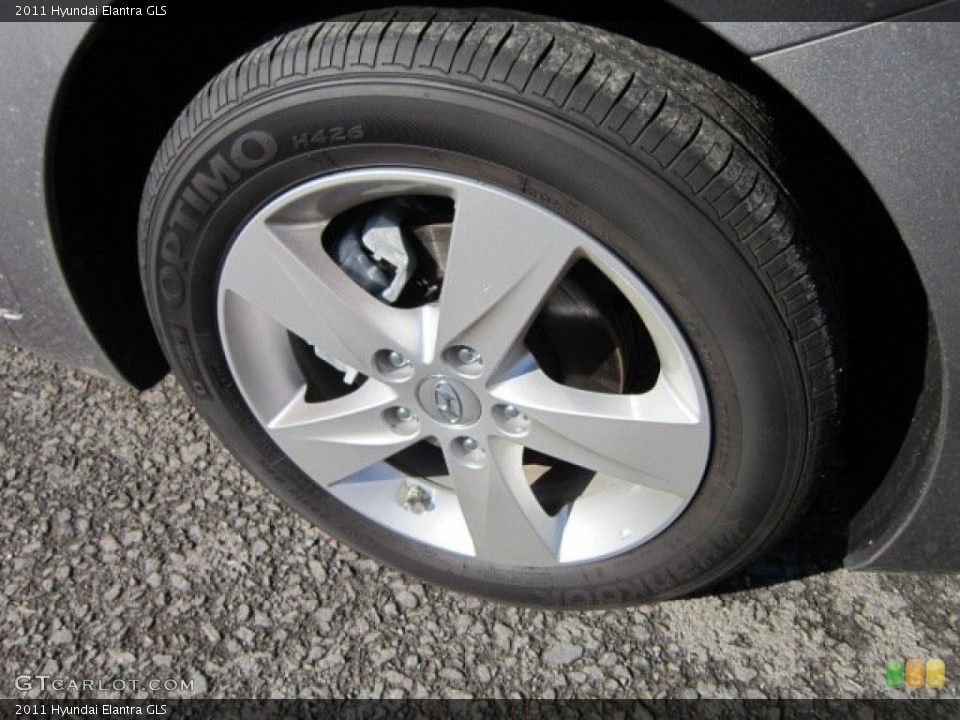 2011 Hyundai Elantra GLS Wheel and Tire Photo #55960629