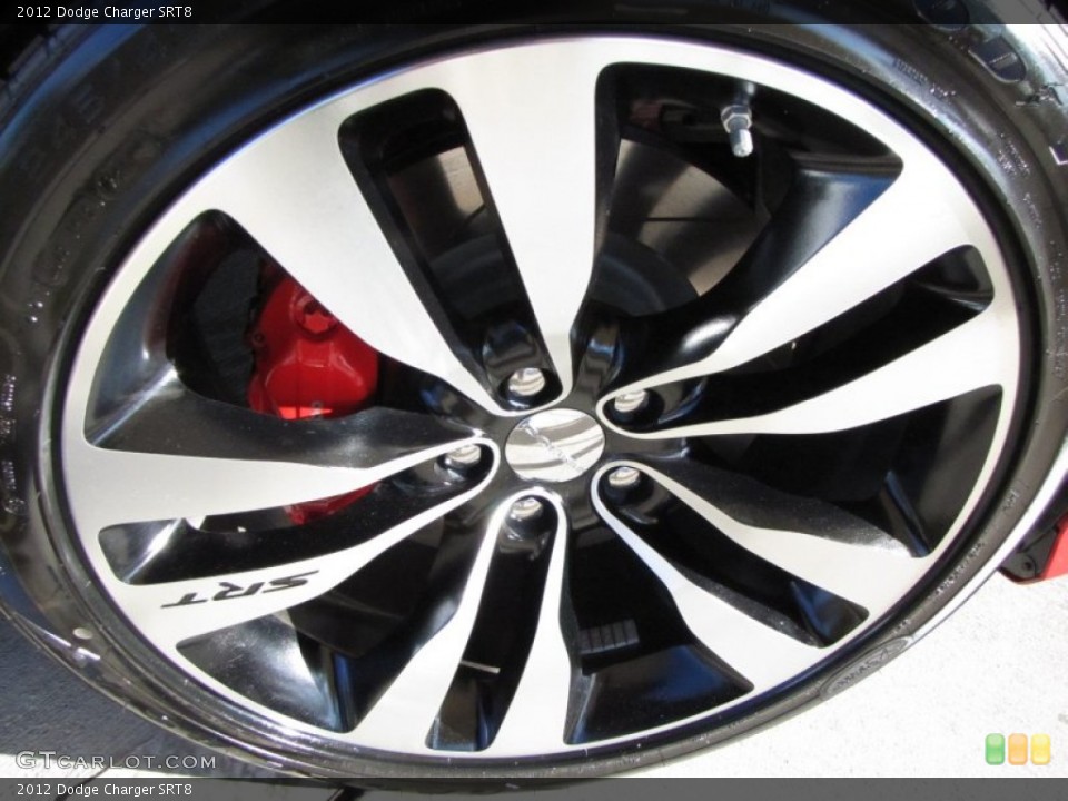2012 Dodge Charger SRT8 Wheel and Tire Photo #55963314