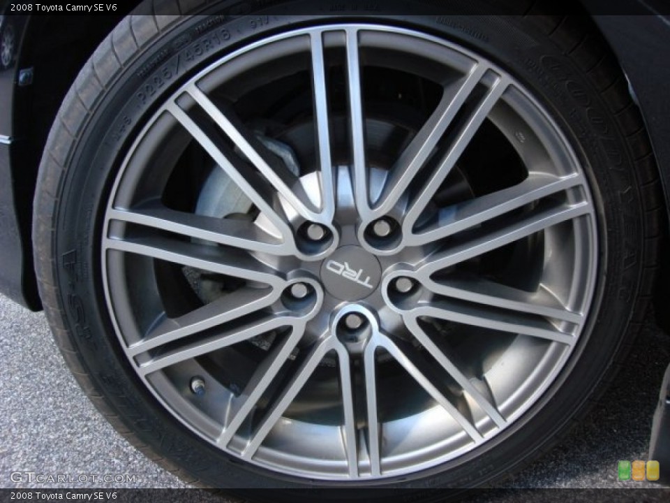 2008 Toyota Camry Custom Wheel and Tire Photo #55964358